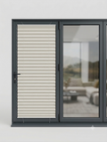 External Solar-Block Blind for Bifold Doors