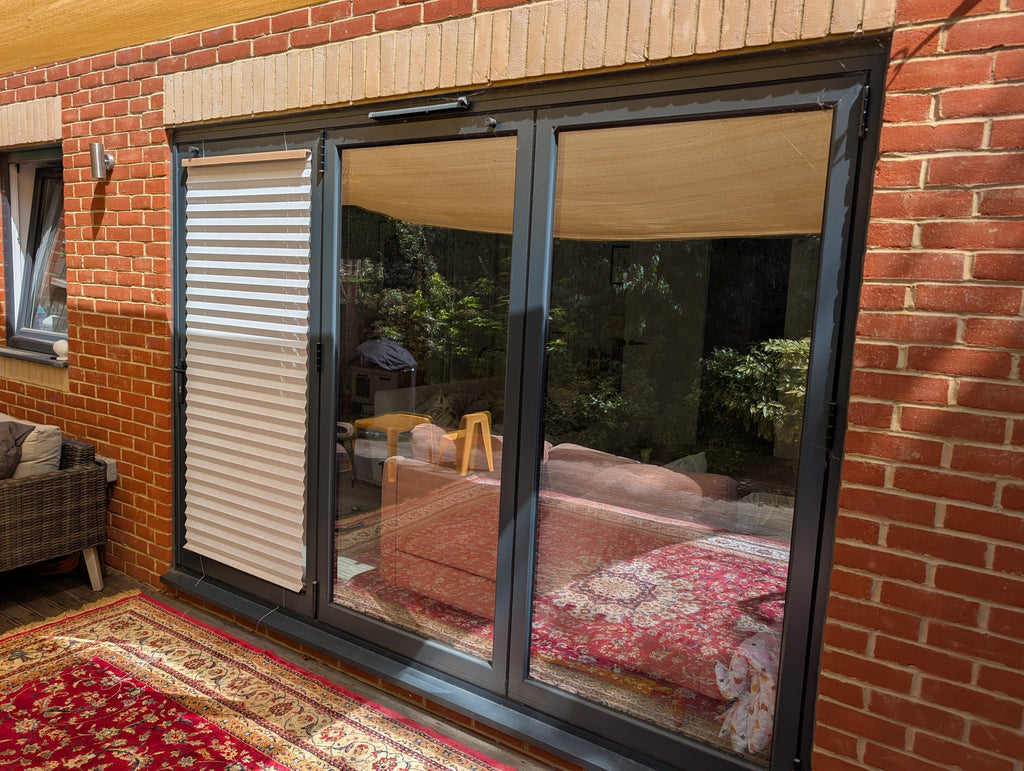 External Solar-Block Blind for Bifold Doors