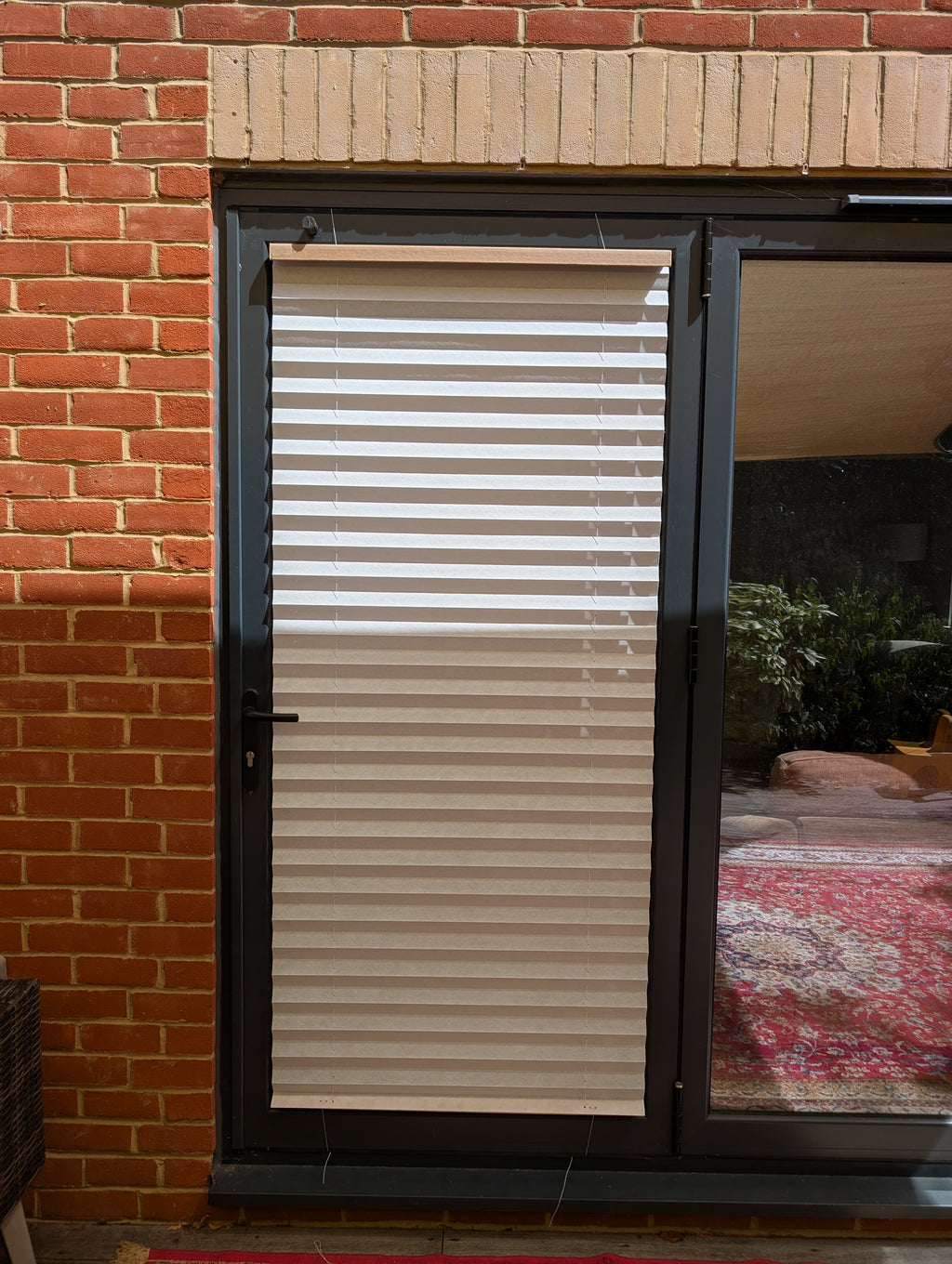 External Solar-Block Blind for Bifold Doors